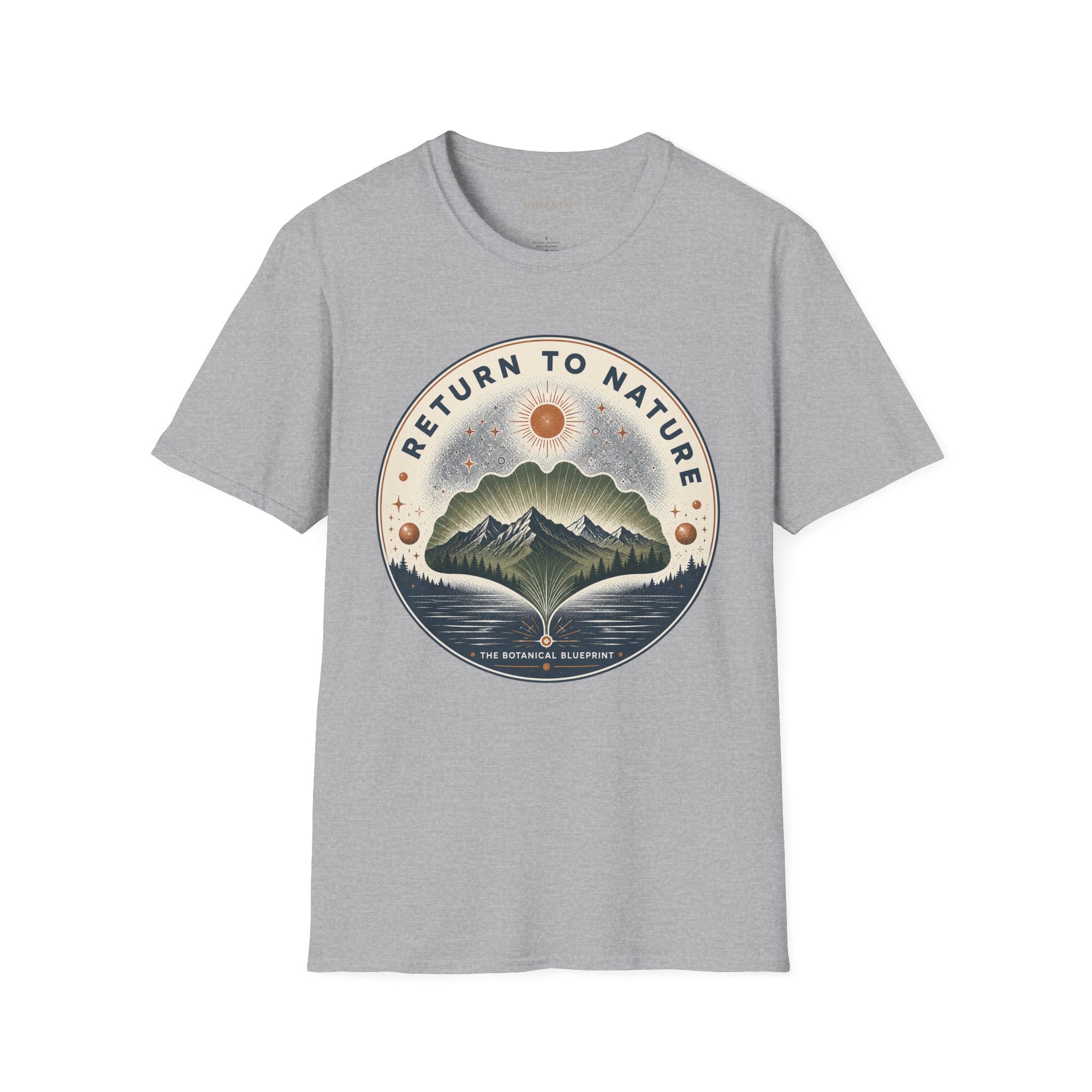 Return To Nature™ — Botanical Blueprint Edition T-Shirt