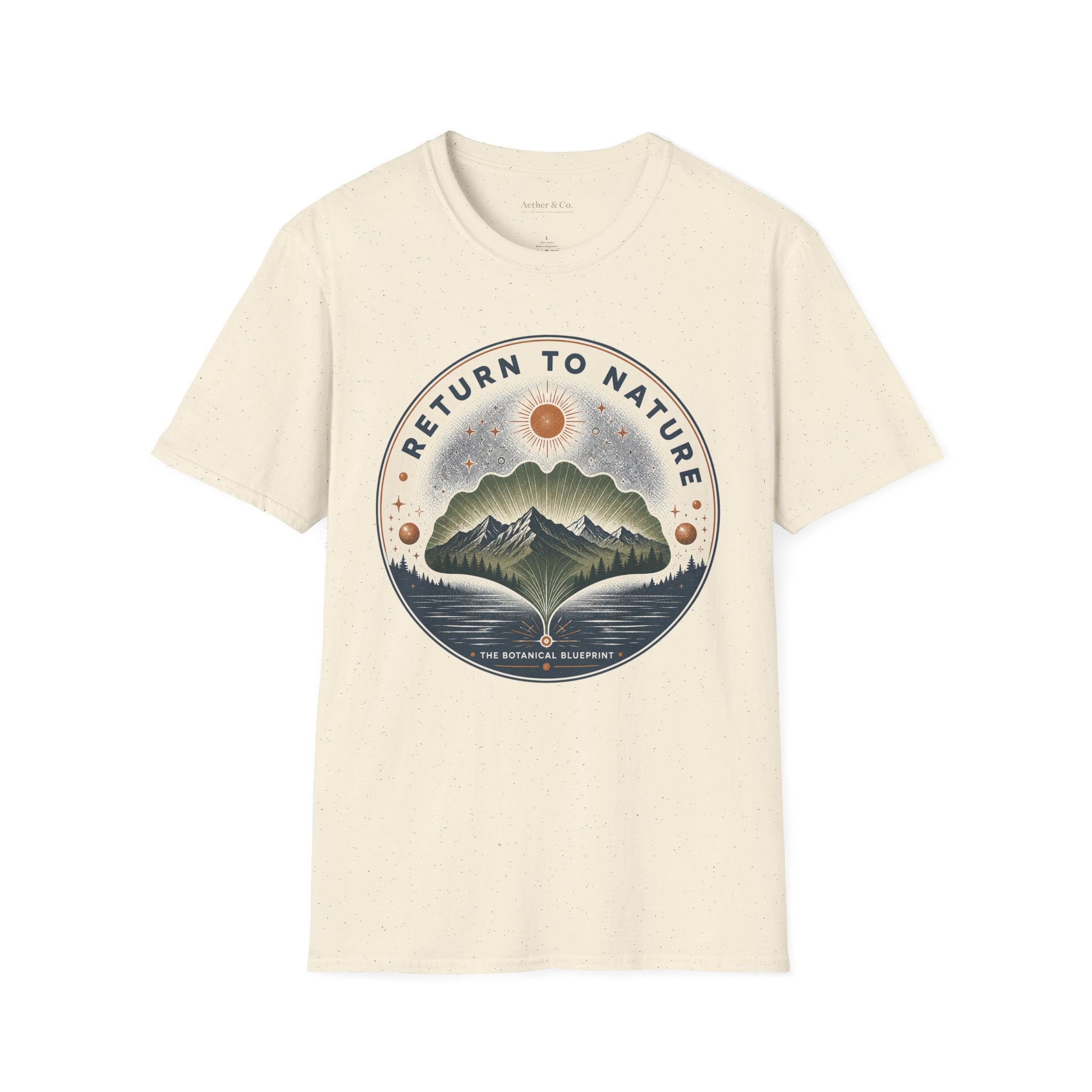Return To Nature™ — Botanical Blueprint Edition T-Shirt