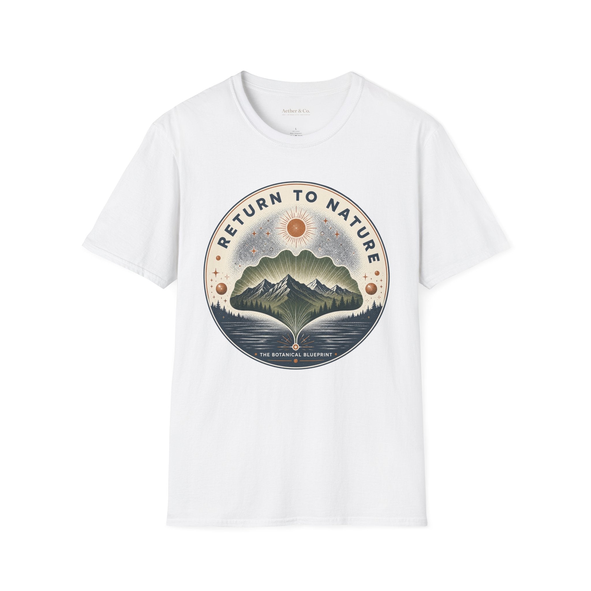 Return To Nature™ — Botanical Blueprint Edition T-Shirt