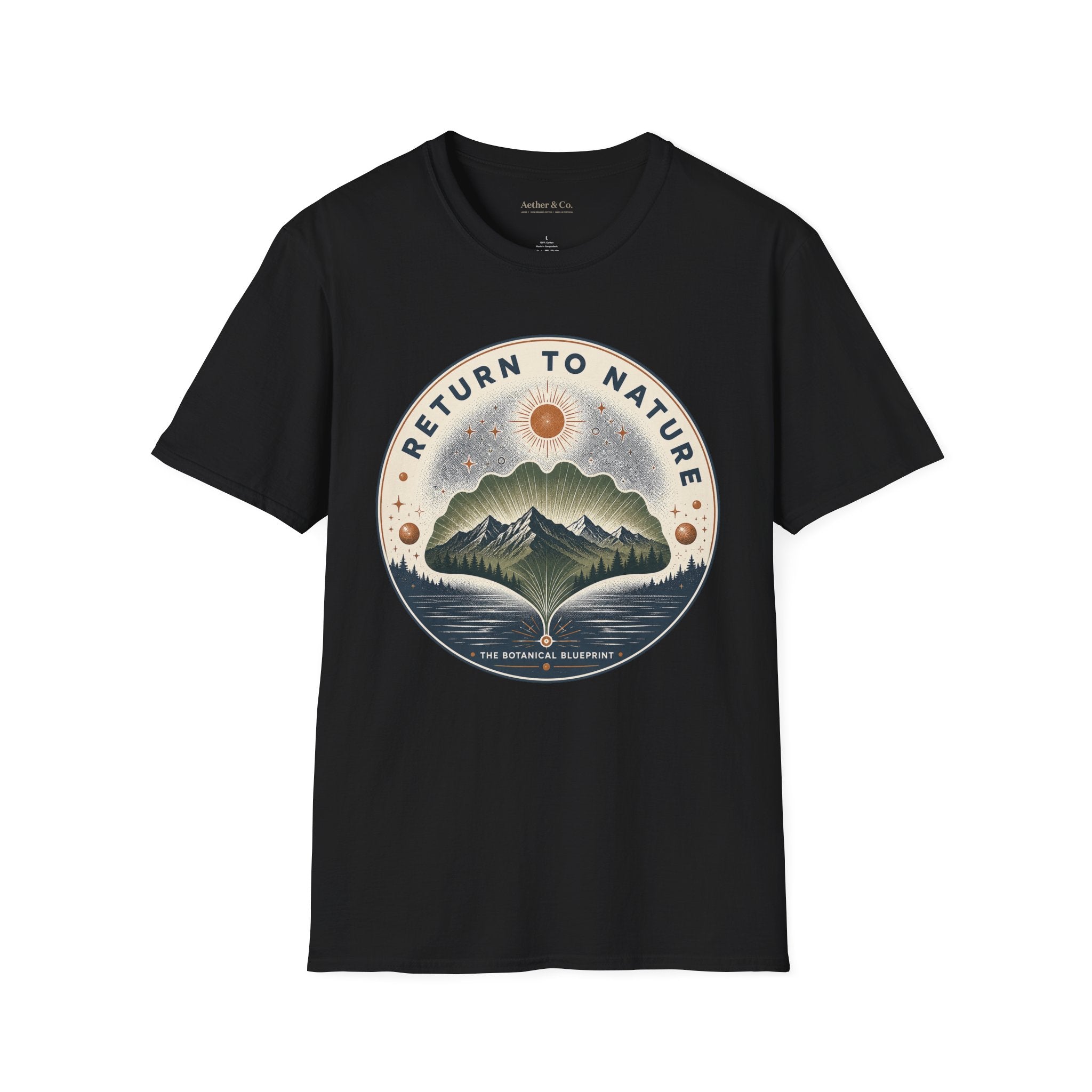 Return To Nature™ — Botanical Blueprint Edition T-Shirt