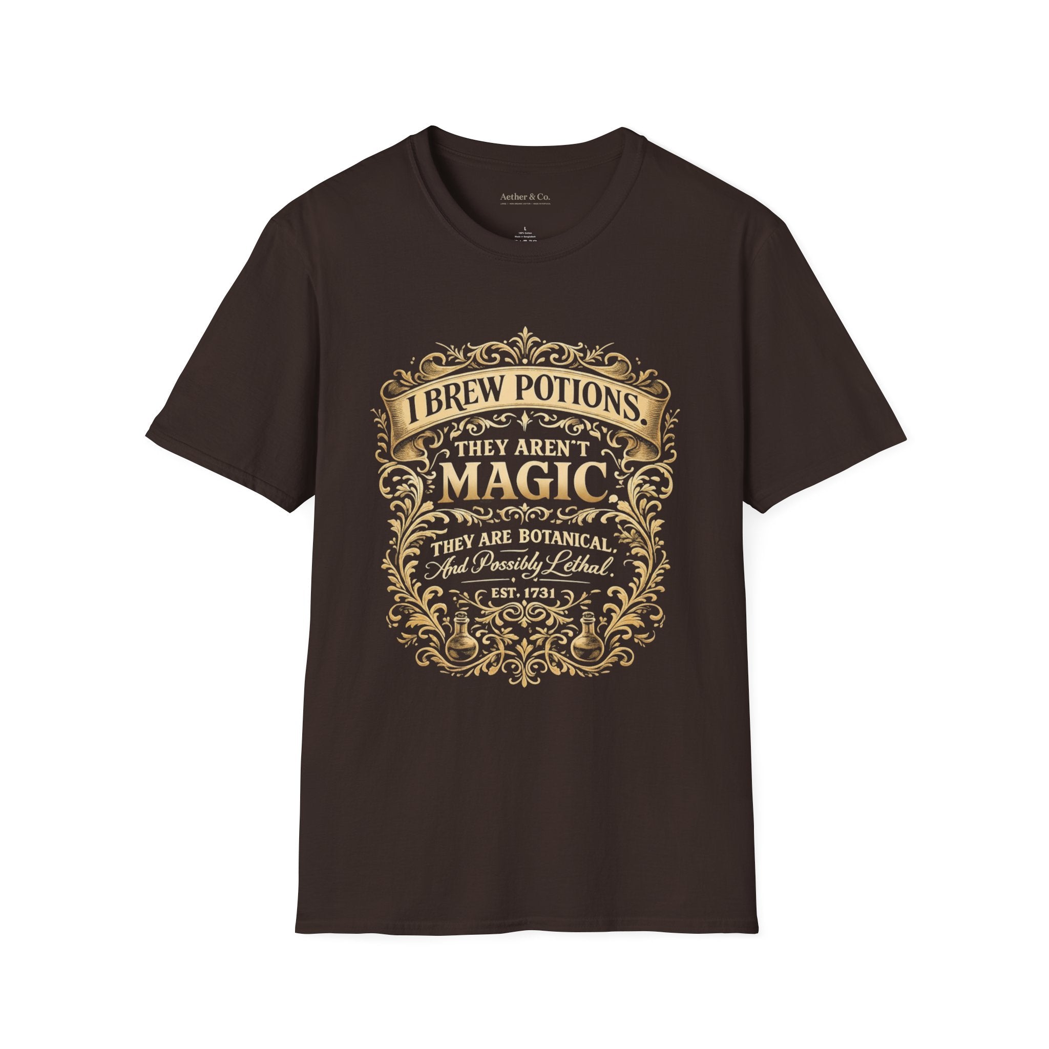 I Brew Potions™ — Gold Edition T-Shirt