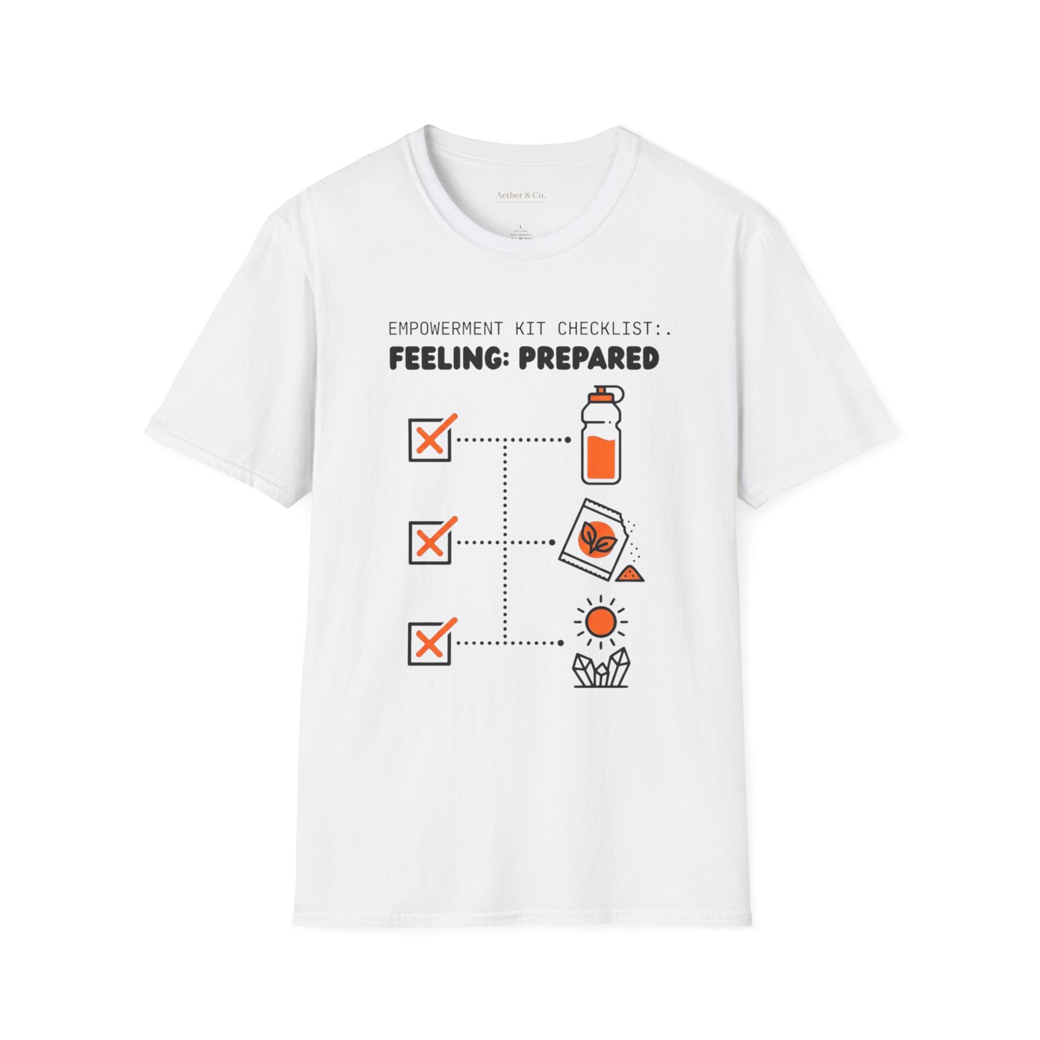 Empowered™ Glow-Up Checklist T-Shirt