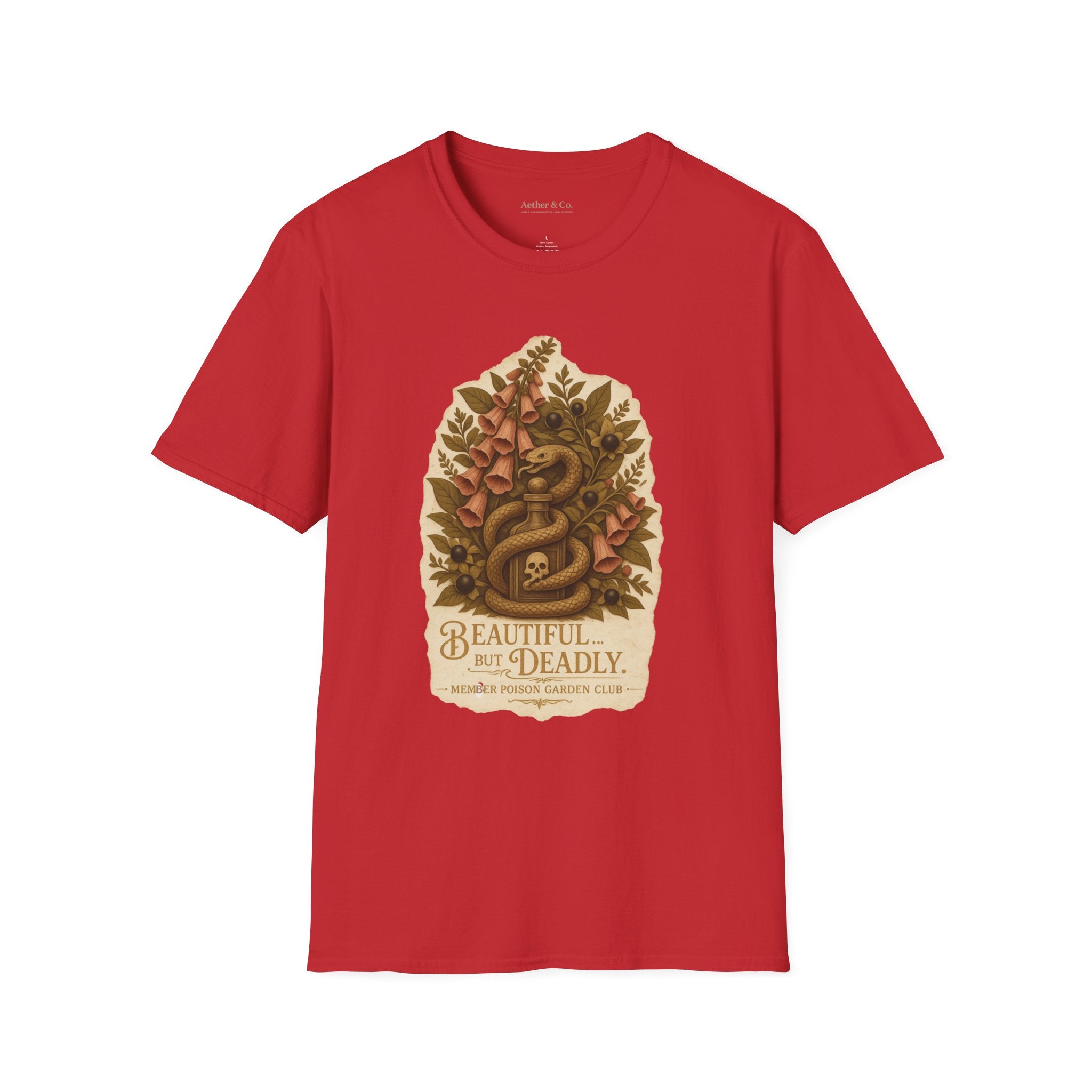 Beautiful… But Deadly™ — Vintage Botanical Edition T-Shirt