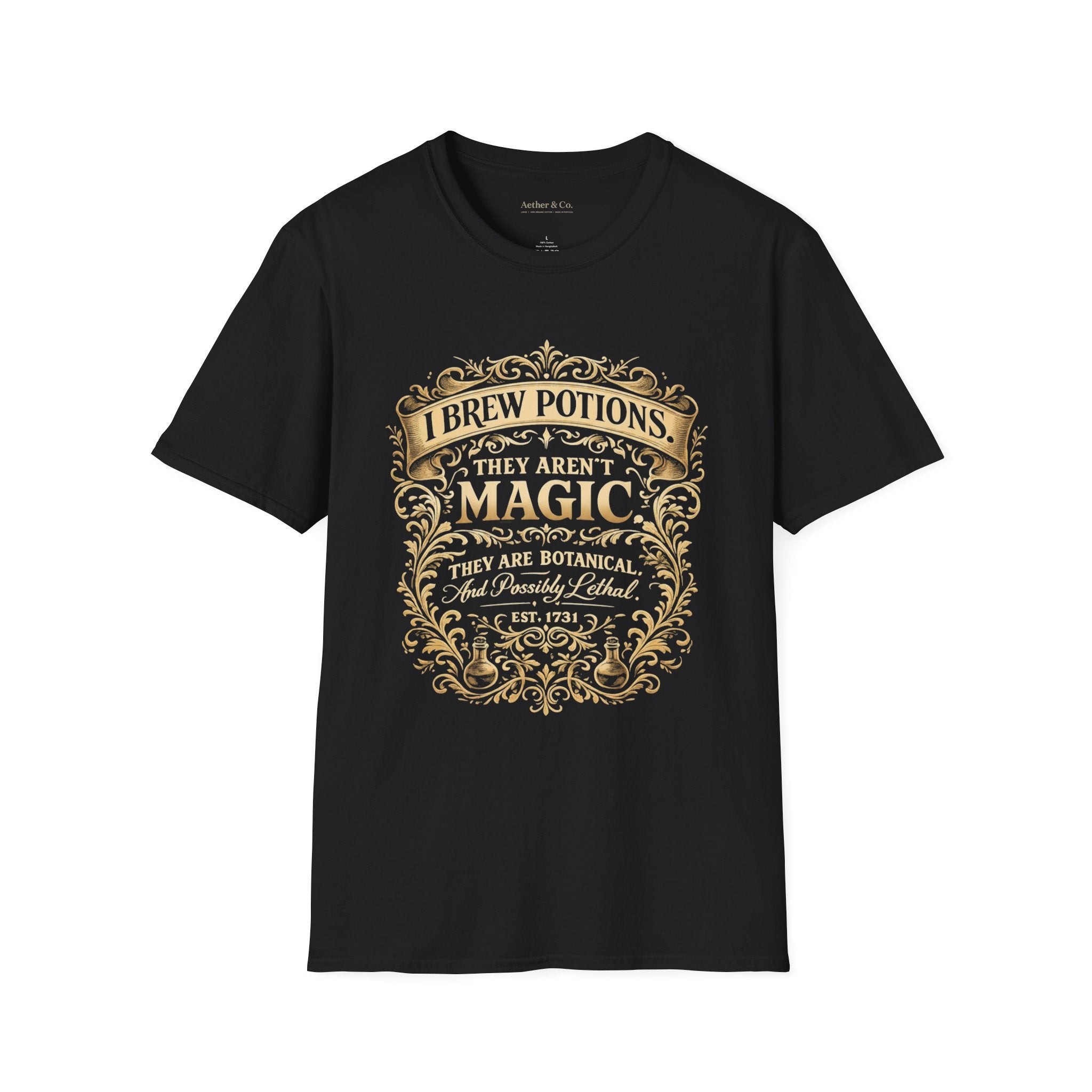 I Brew Potions™ — Gold Edition T-Shirt