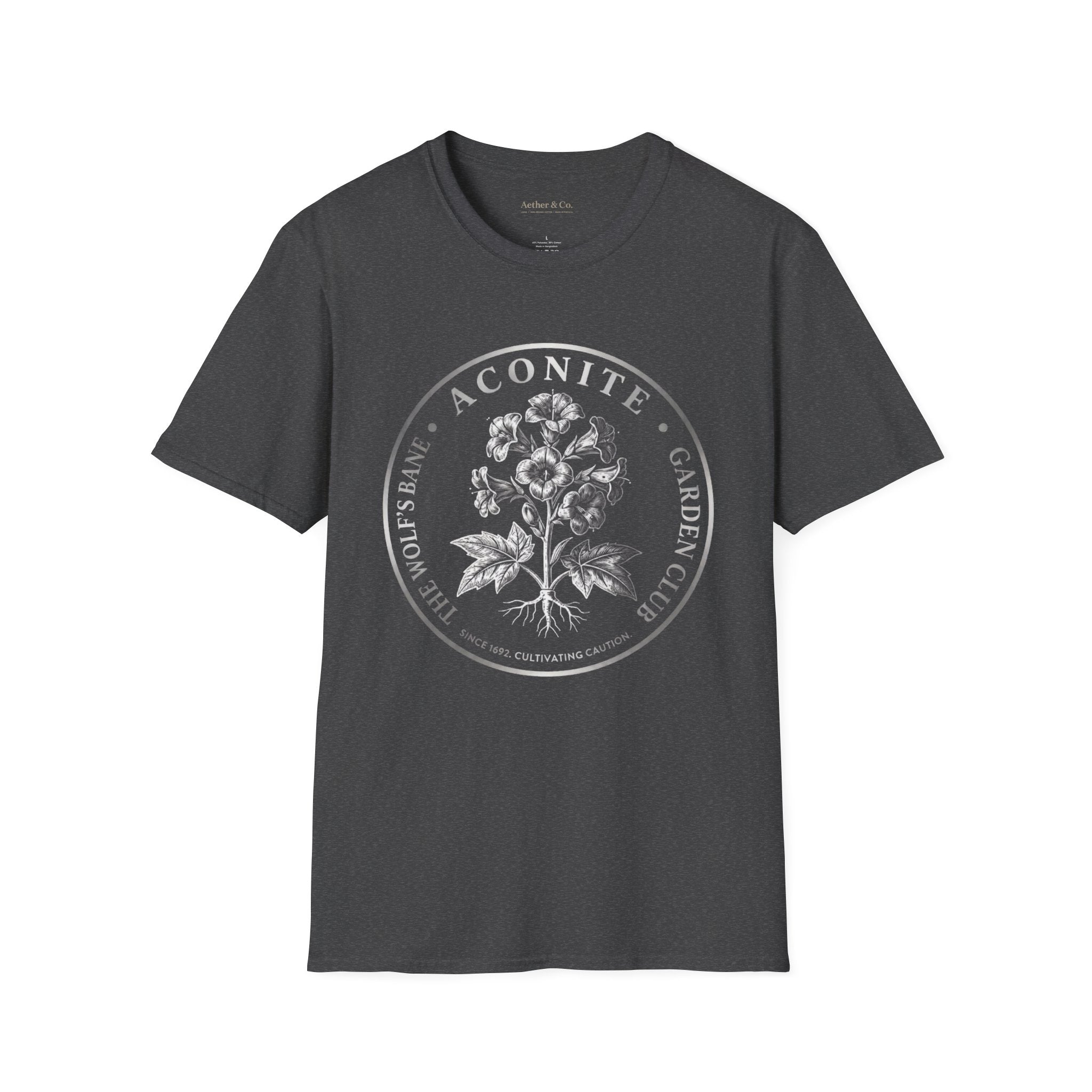 Aconite™ — The Wolf’s Bane Garden Club T-Shirt