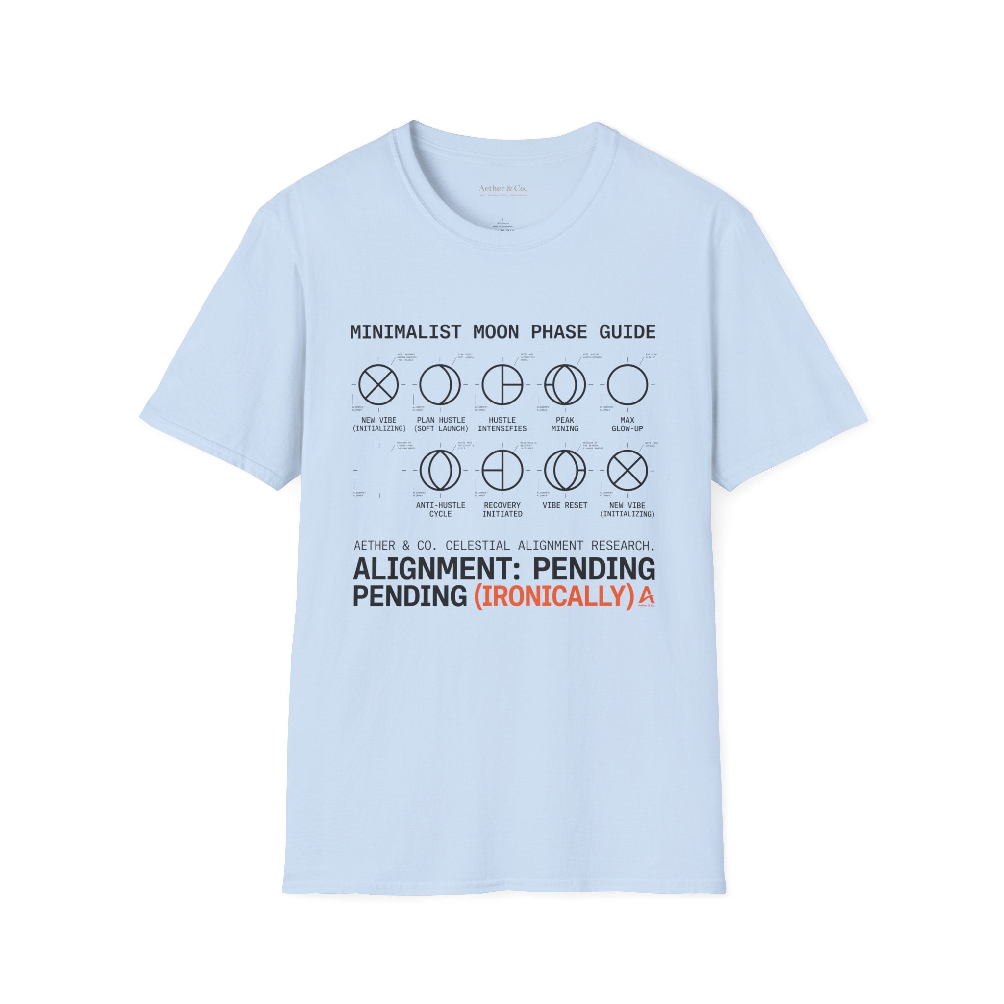 Minimalist Moon Phase Guide™ T-Shirt
