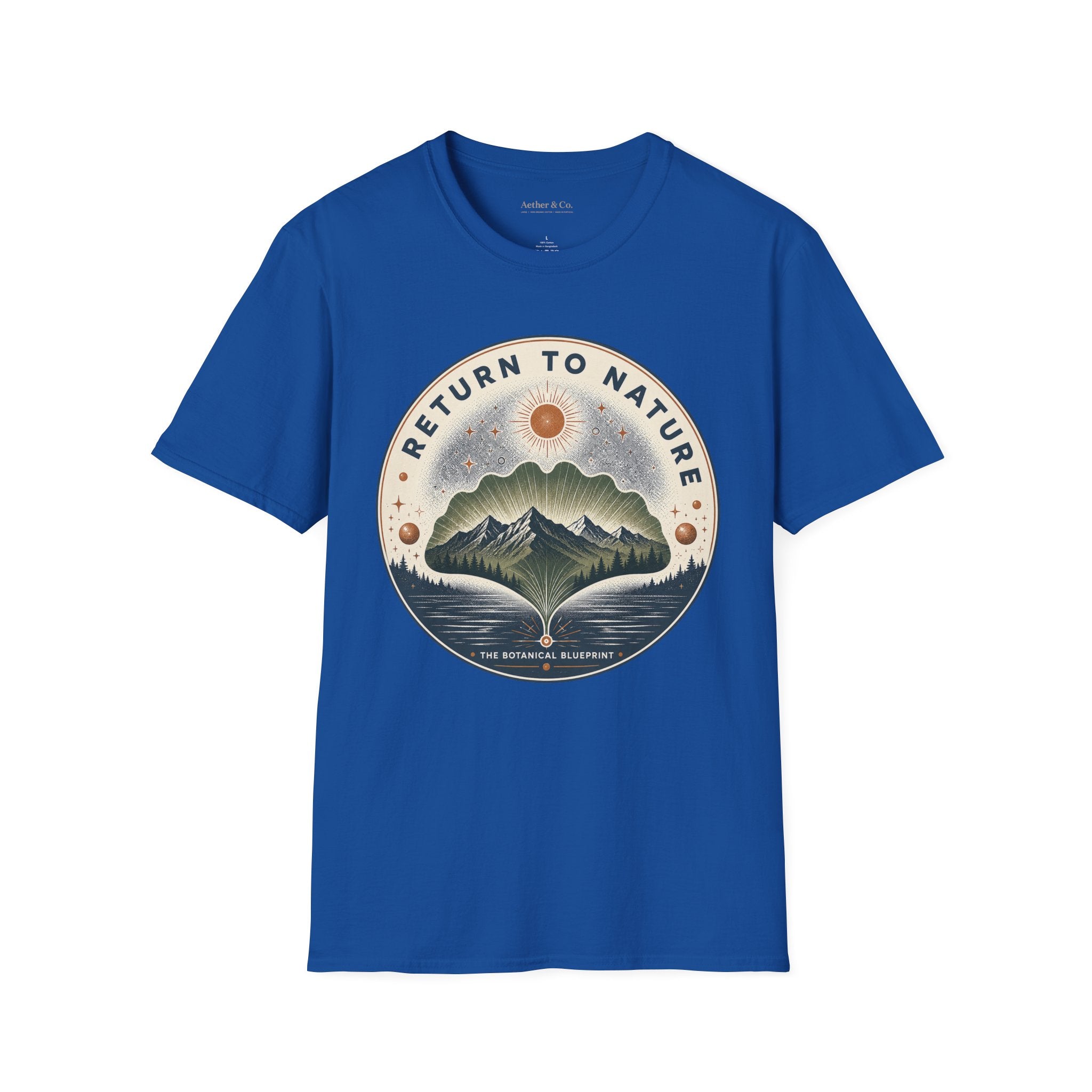 Return To Nature™ — Botanical Blueprint Edition T-Shirt