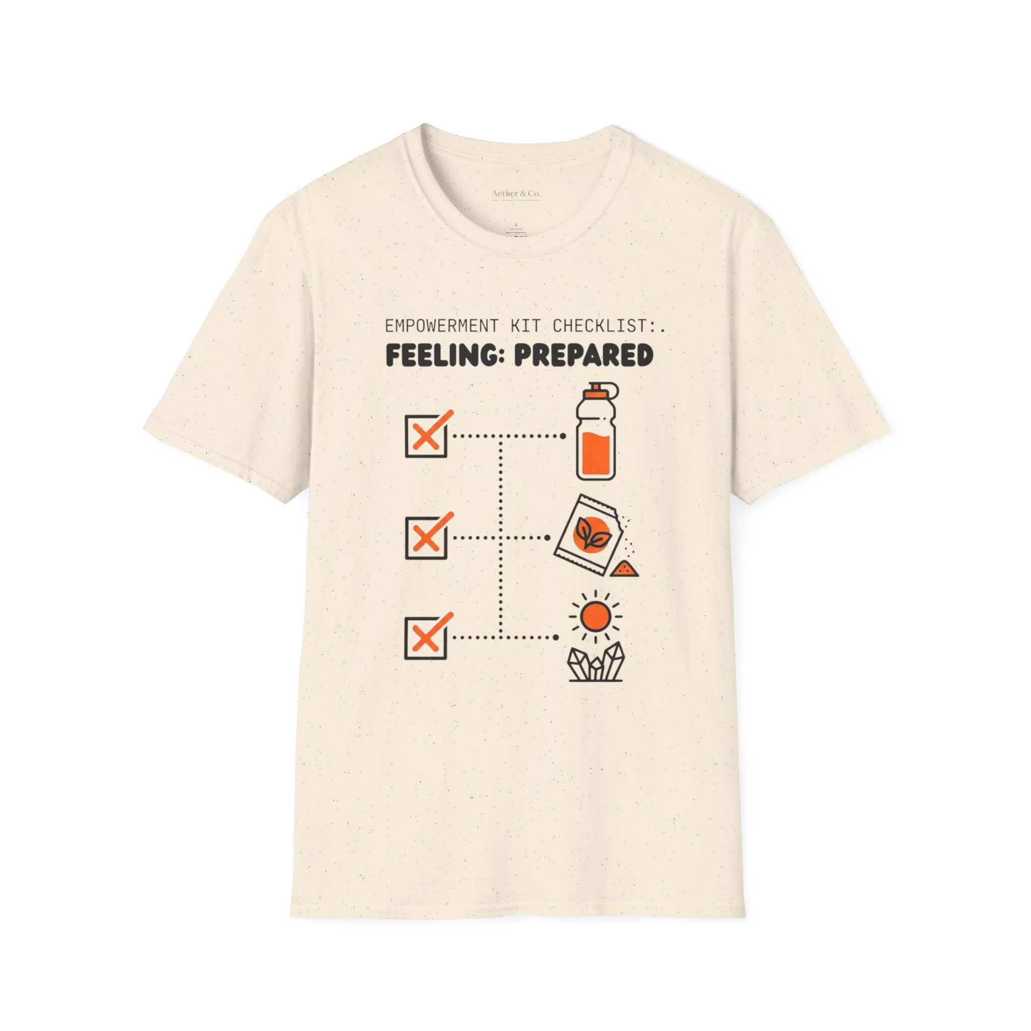 Empowered™ Glow-Up Checklist T-Shirt