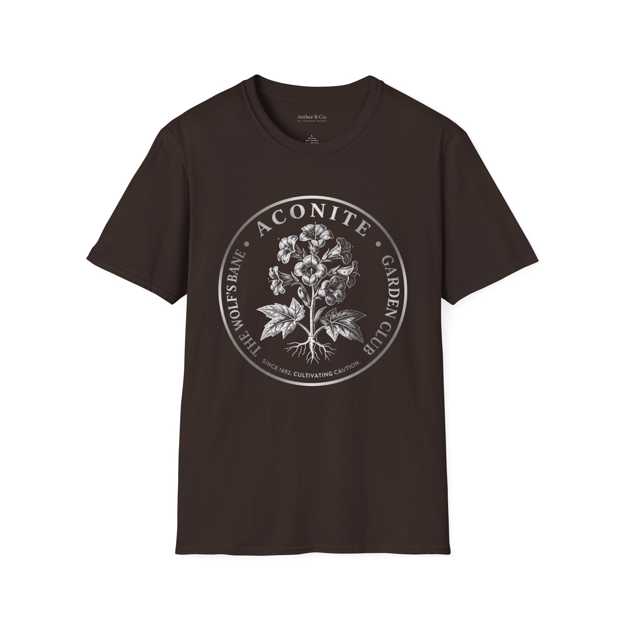 Aconite™ — The Wolf’s Bane Garden Club T-Shirt