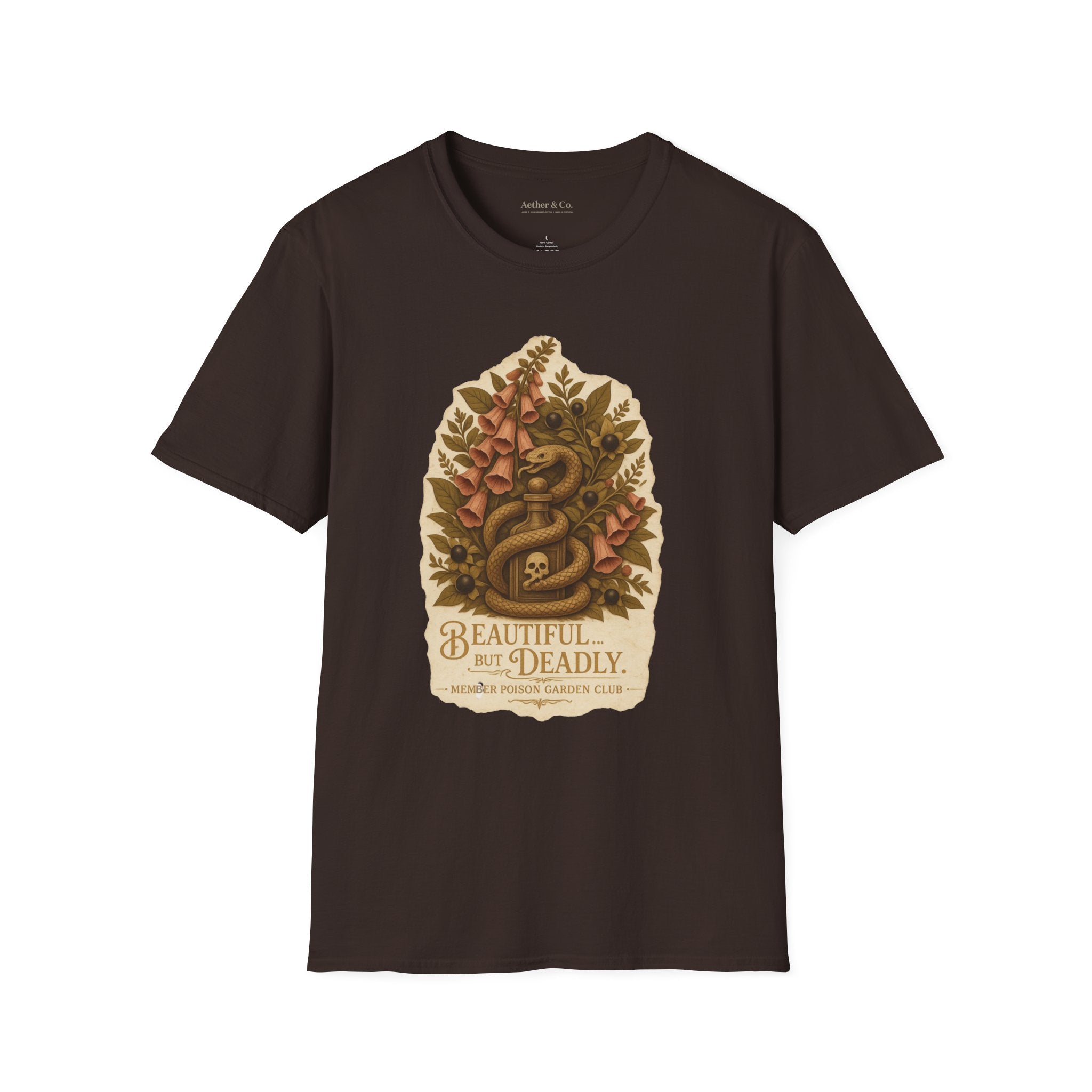 Beautiful… But Deadly™ — Vintage Botanical Edition T-Shirt