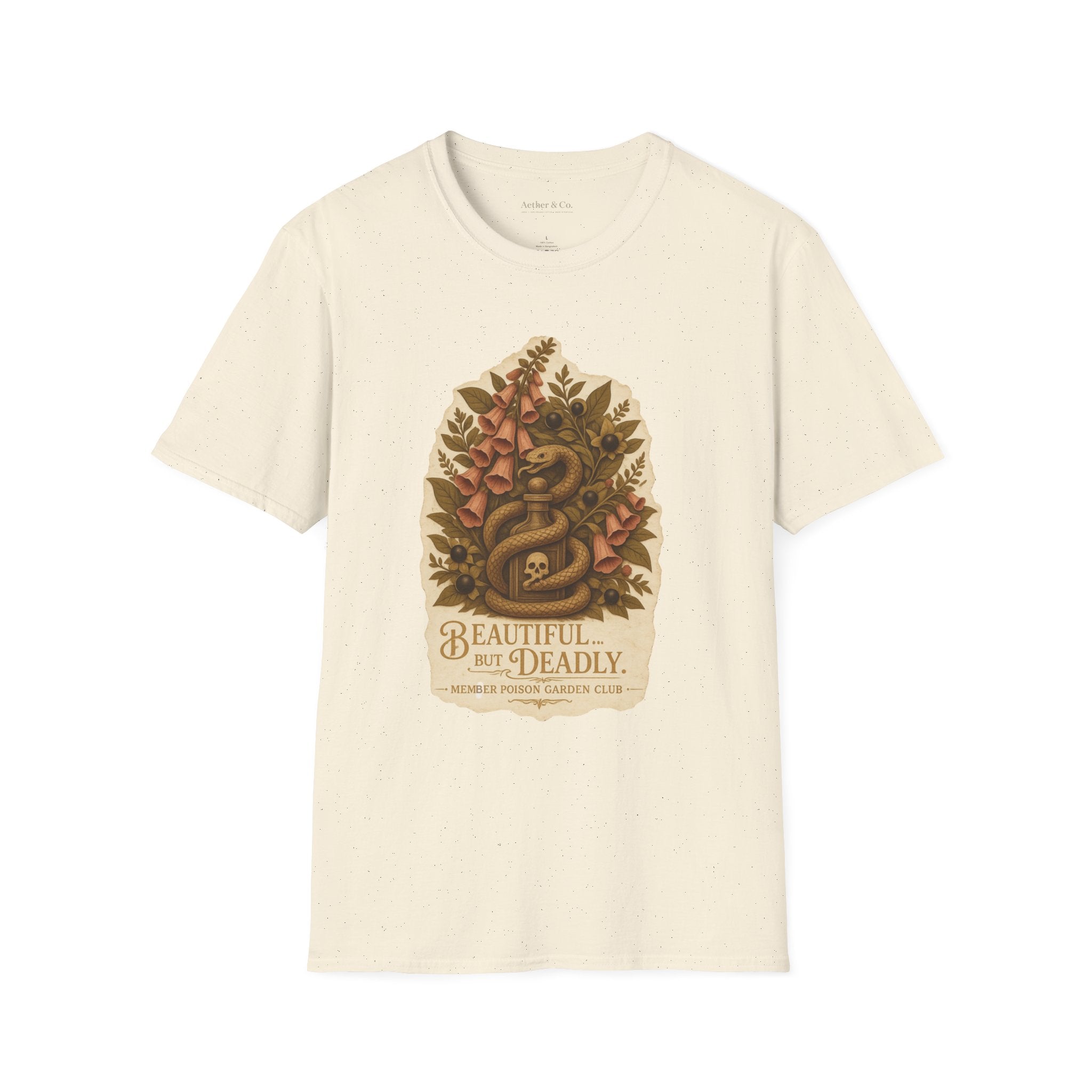 Beautiful… But Deadly™ — Vintage Botanical Edition T-Shirt