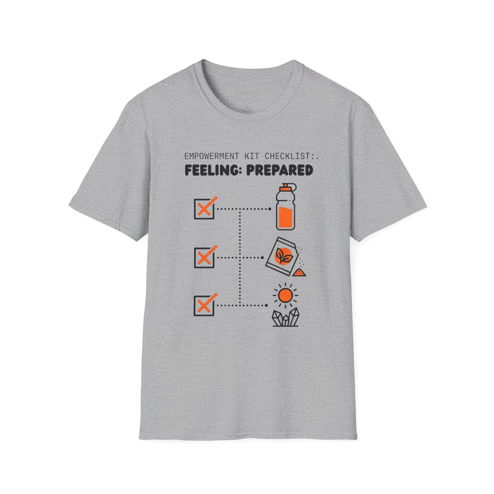 Empowered™ Glow-Up Checklist T-Shirt