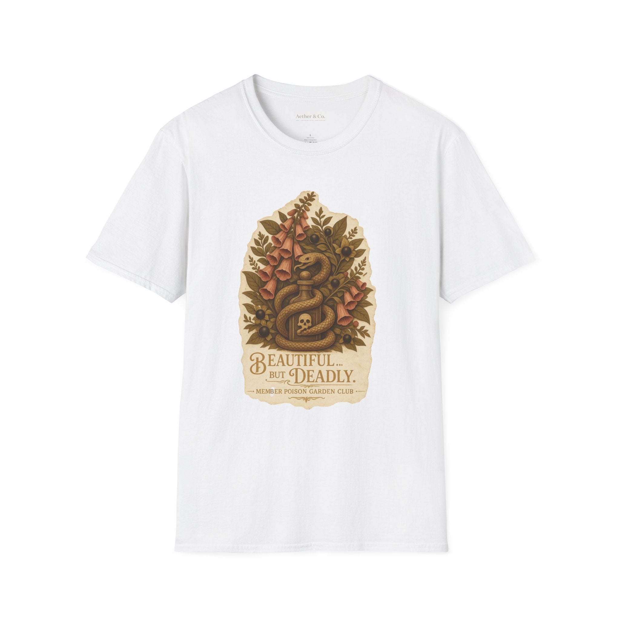 Beautiful… But Deadly™ — Vintage Botanical Edition T-Shirt