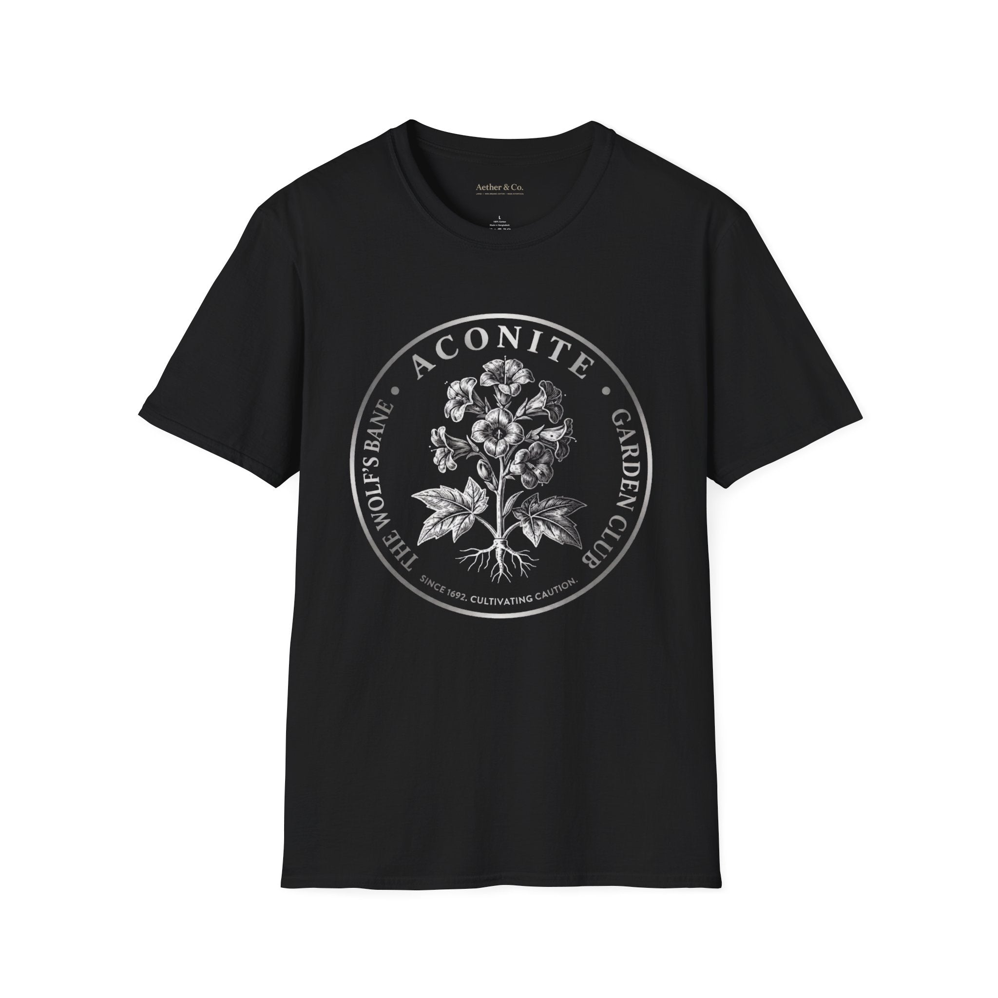 Aconite™ — The Wolf’s Bane Garden Club T-Shirt