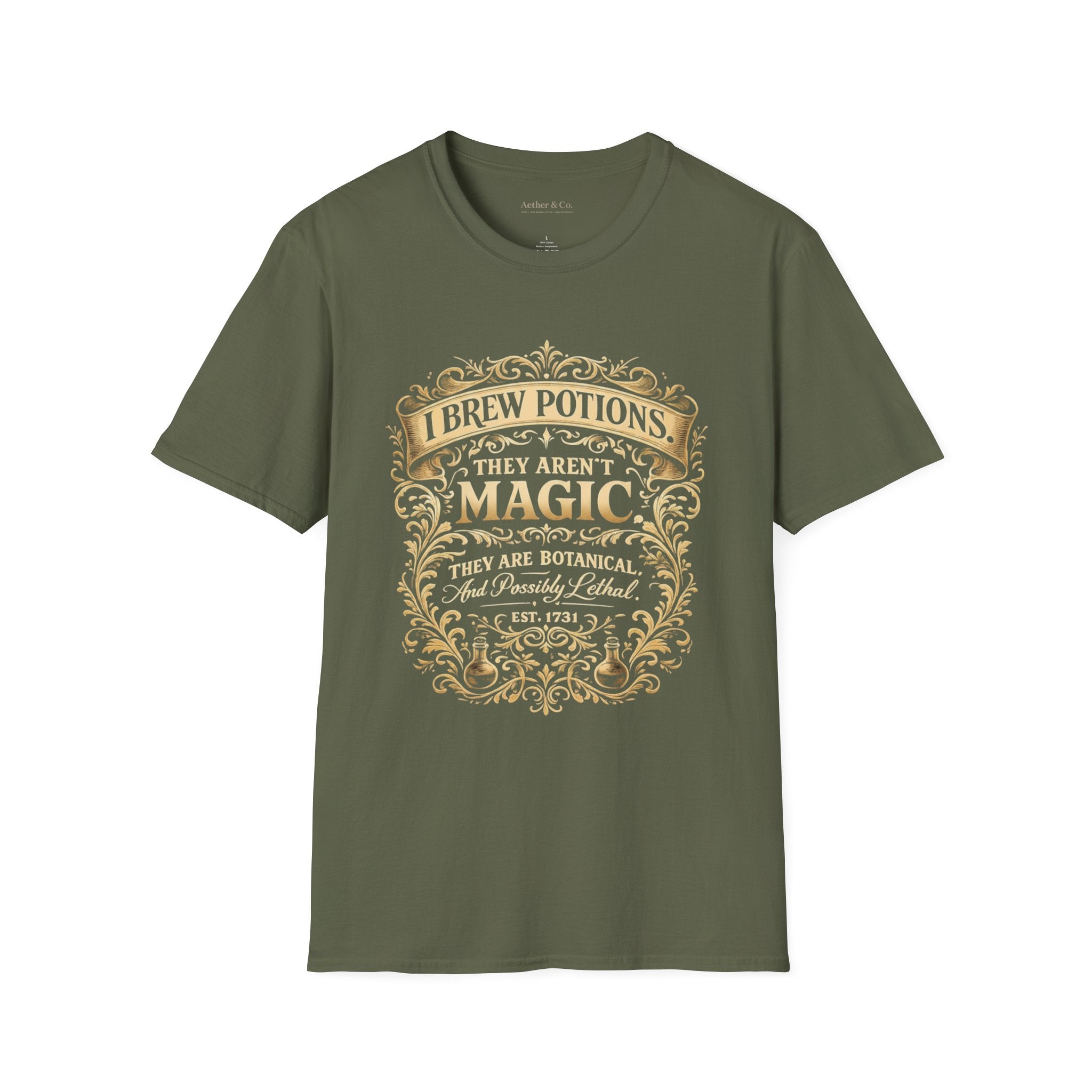 I Brew Potions™ — Gold Edition T-Shirt