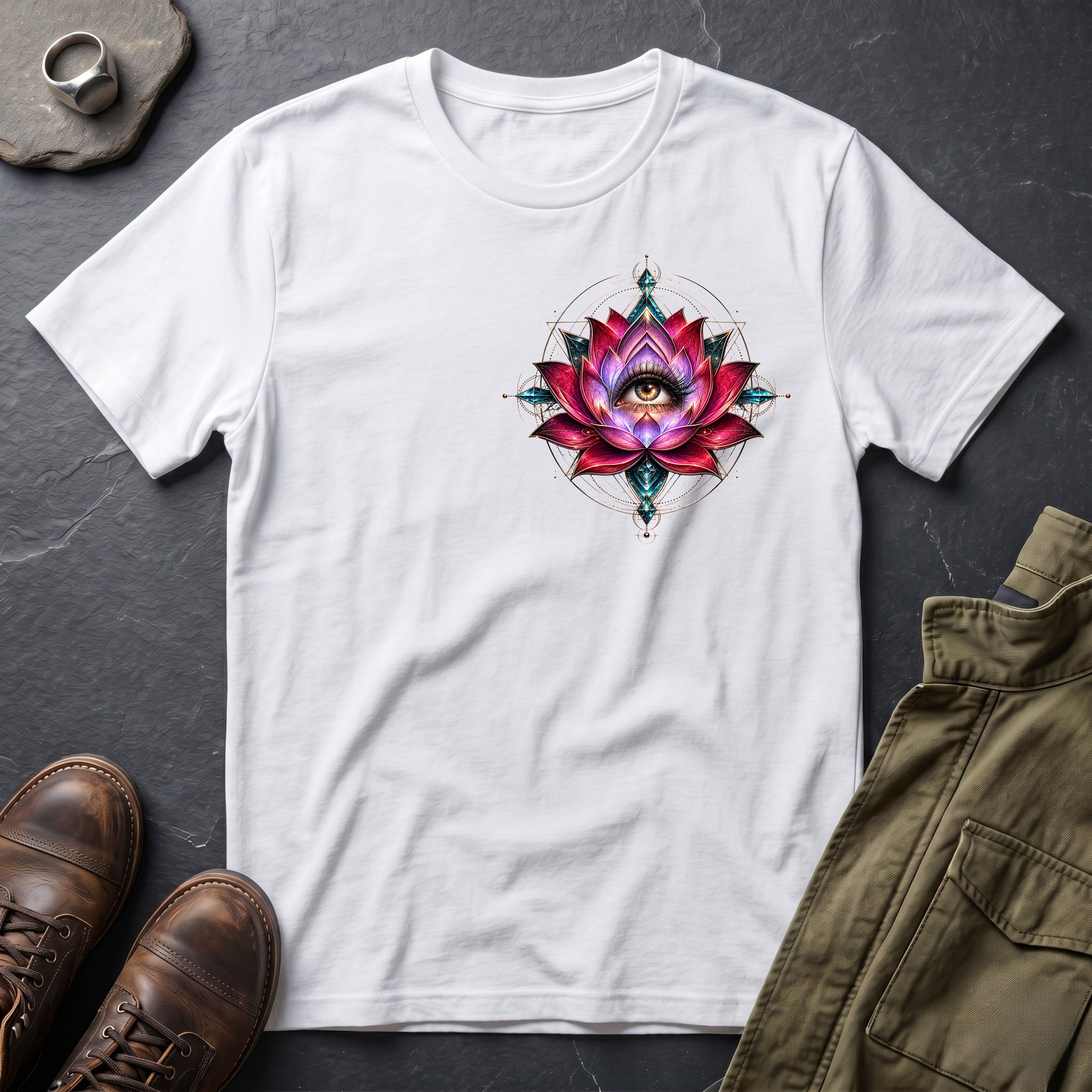 Awakened Bloom™ Lotus Eye T-Shirt