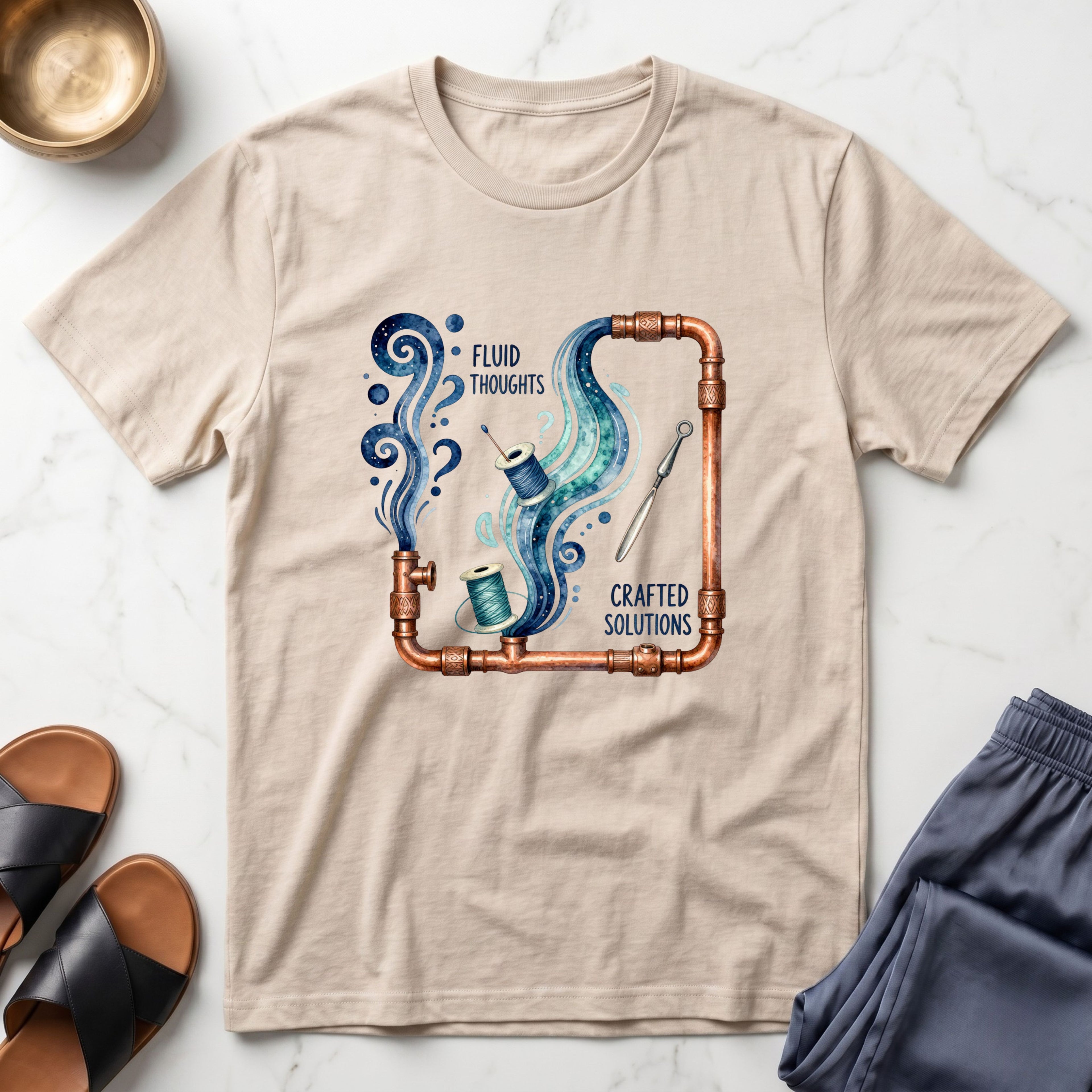 Fluid Thoughts, Crafted Solutions™ II T-Shirt