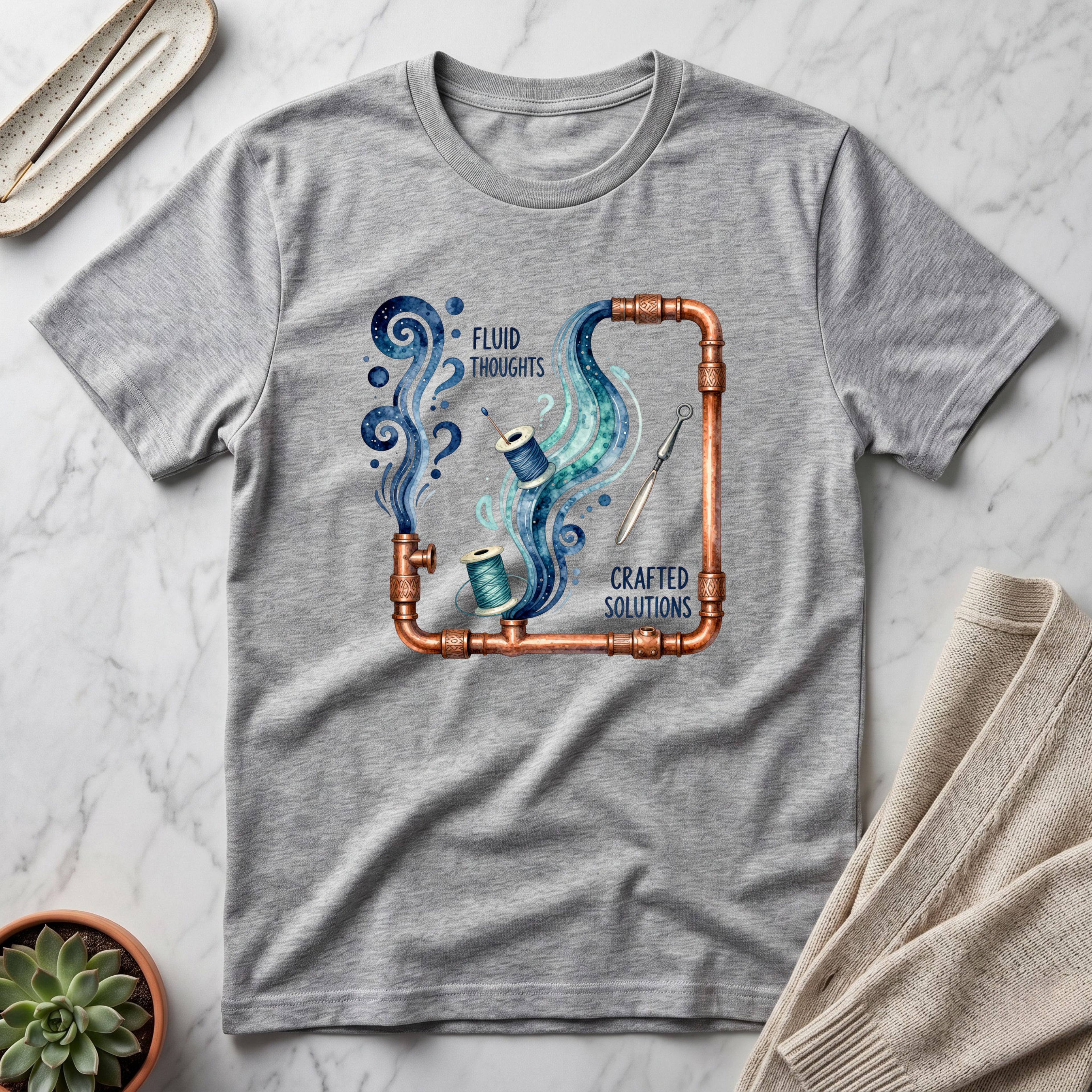 Fluid Thoughts, Crafted Solutions™ II T-Shirt