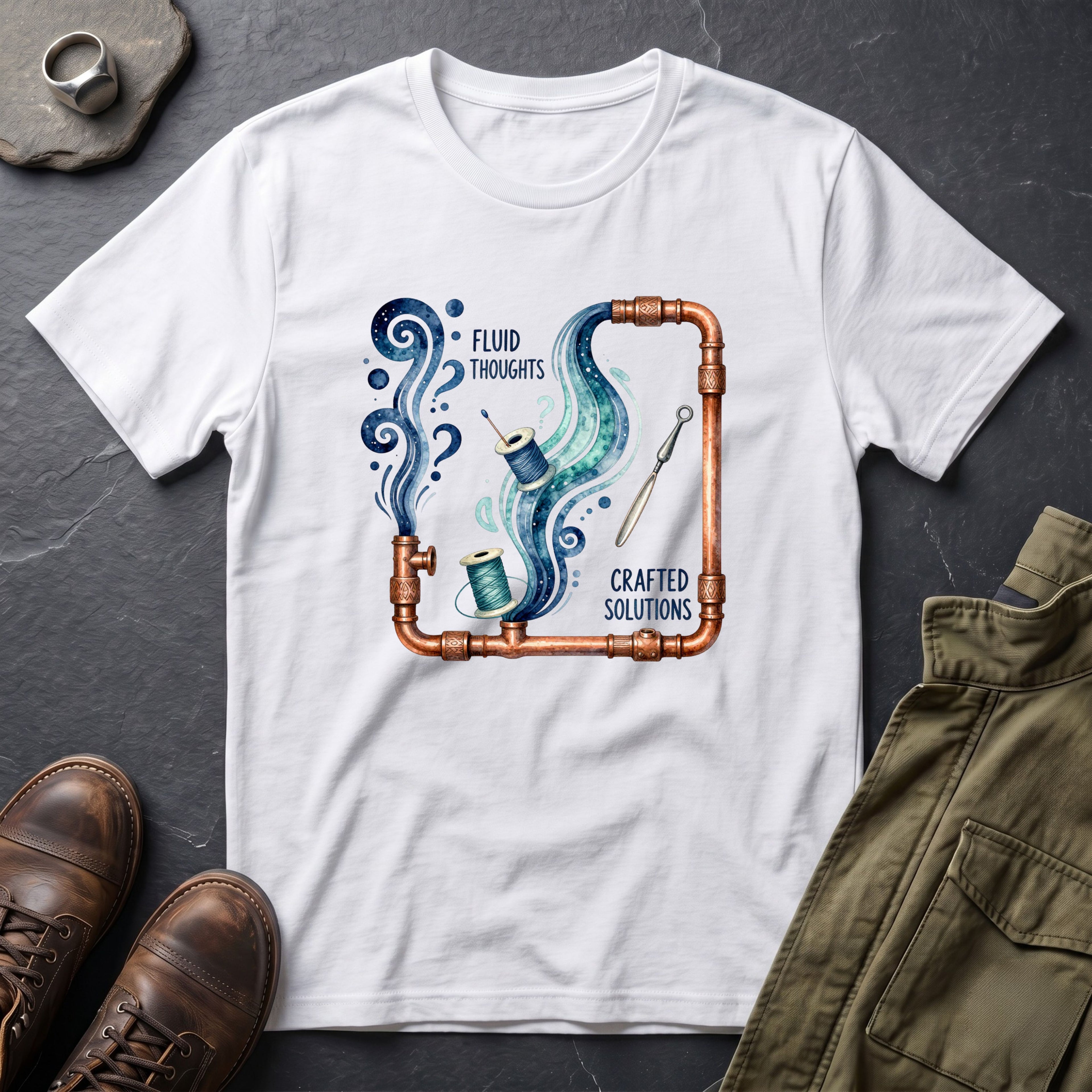Fluid Thoughts, Crafted Solutions™ II T-Shirt