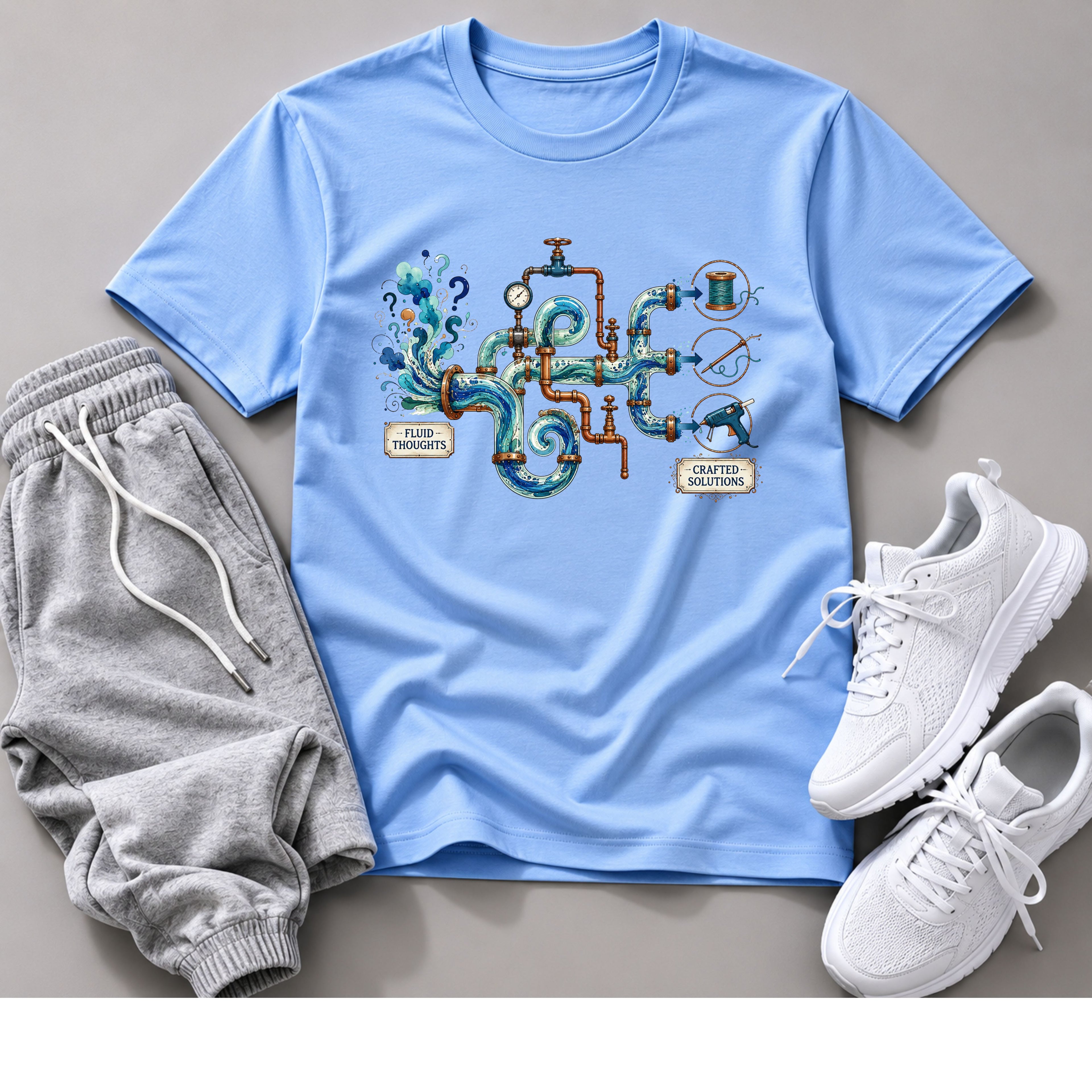 Fluid Thoughts, Crafted Solutions™ T-Shirt