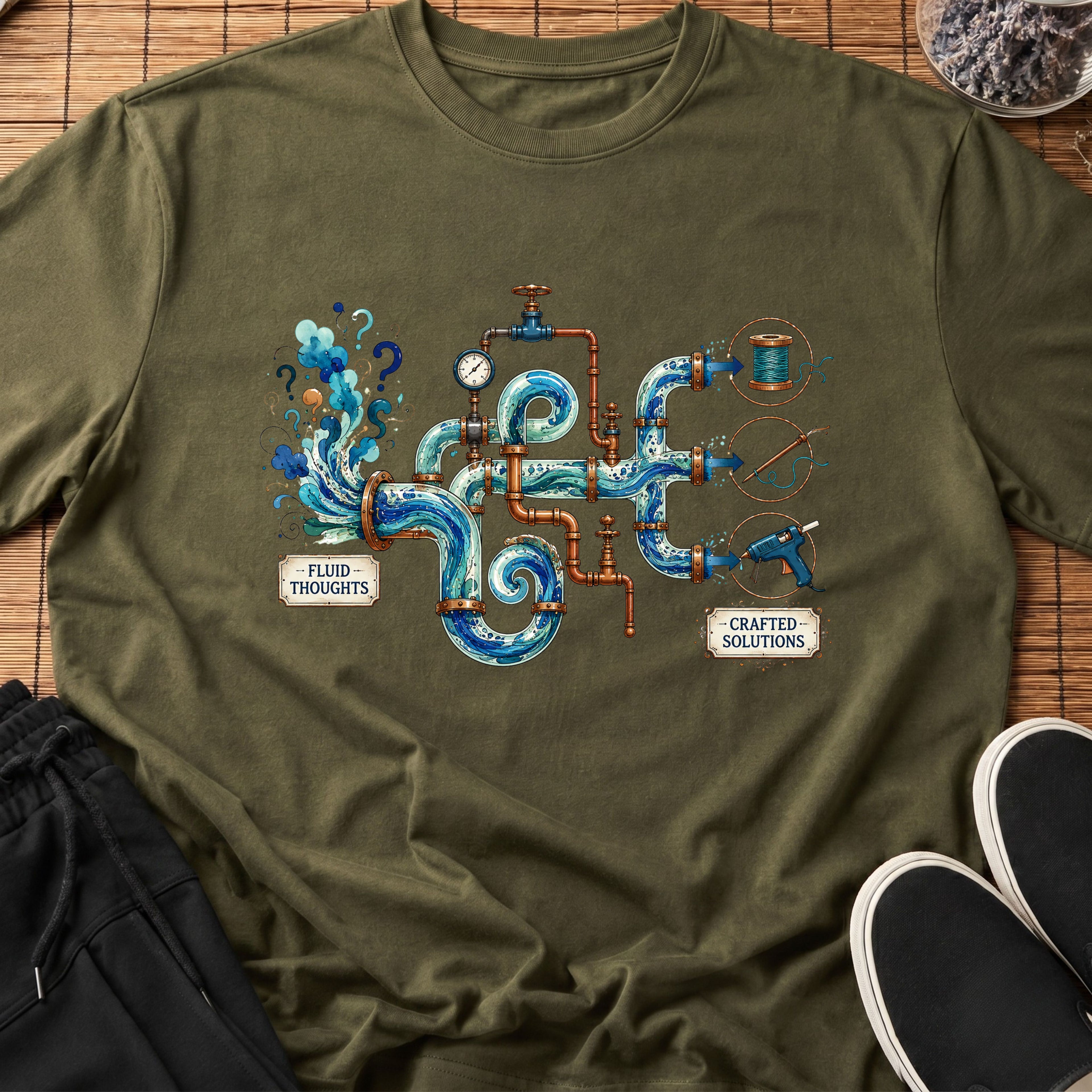 Fluid Thoughts, Crafted Solutions™ T-Shirt