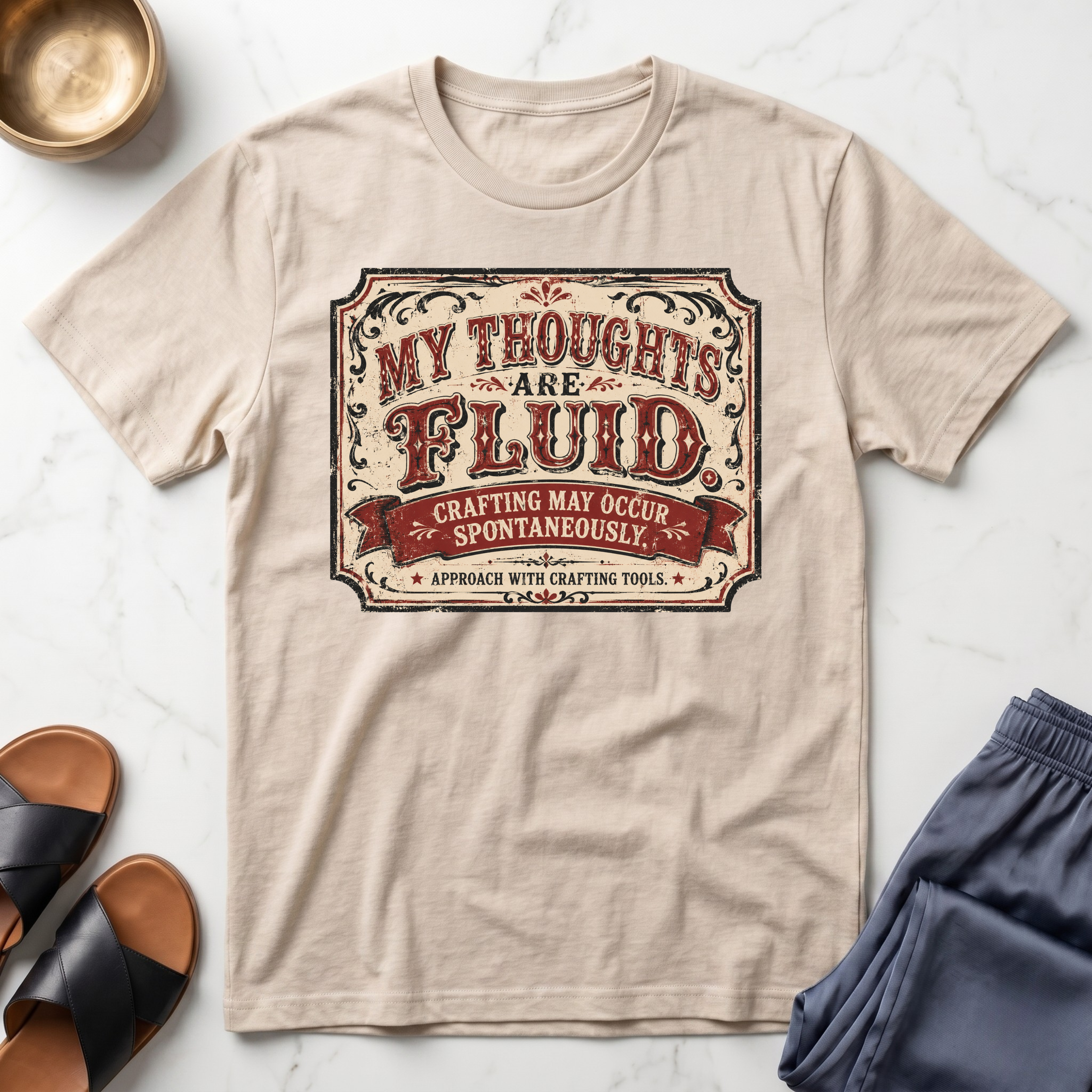 My Thoughts Are Fluid™ Craft T-Shirt
