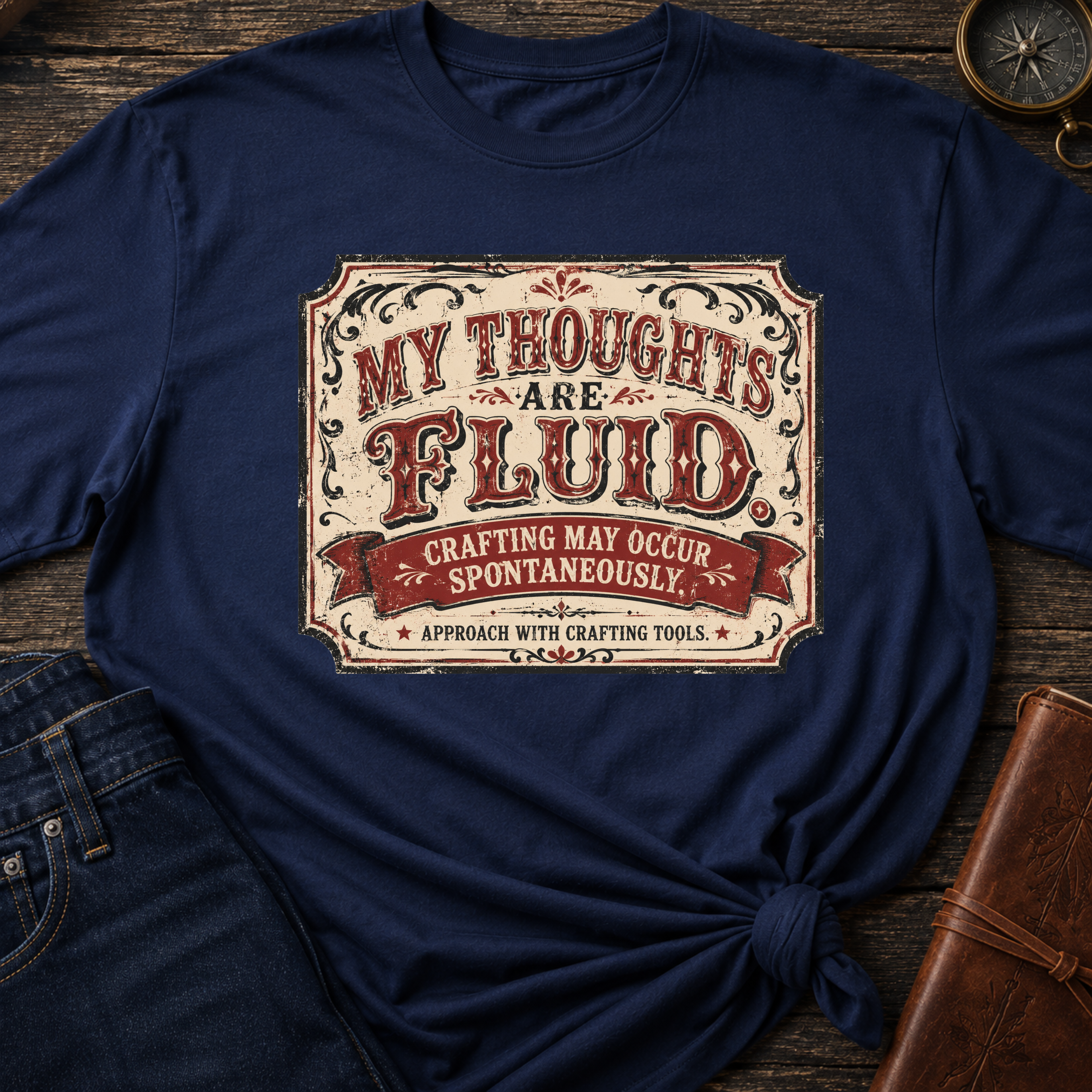 My Thoughts Are Fluid™ Craft T-Shirt