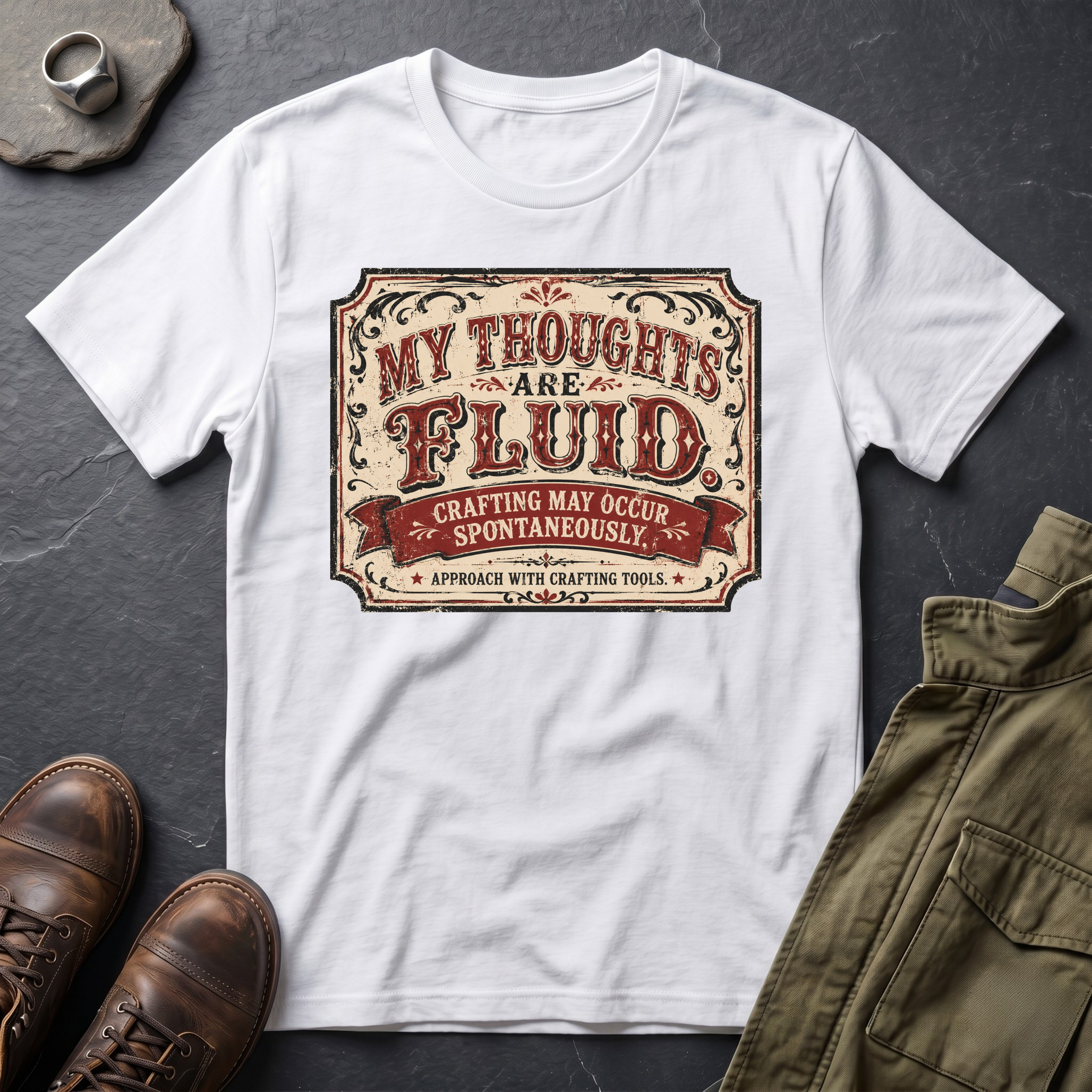 My Thoughts Are Fluid™ Craft T-Shirt