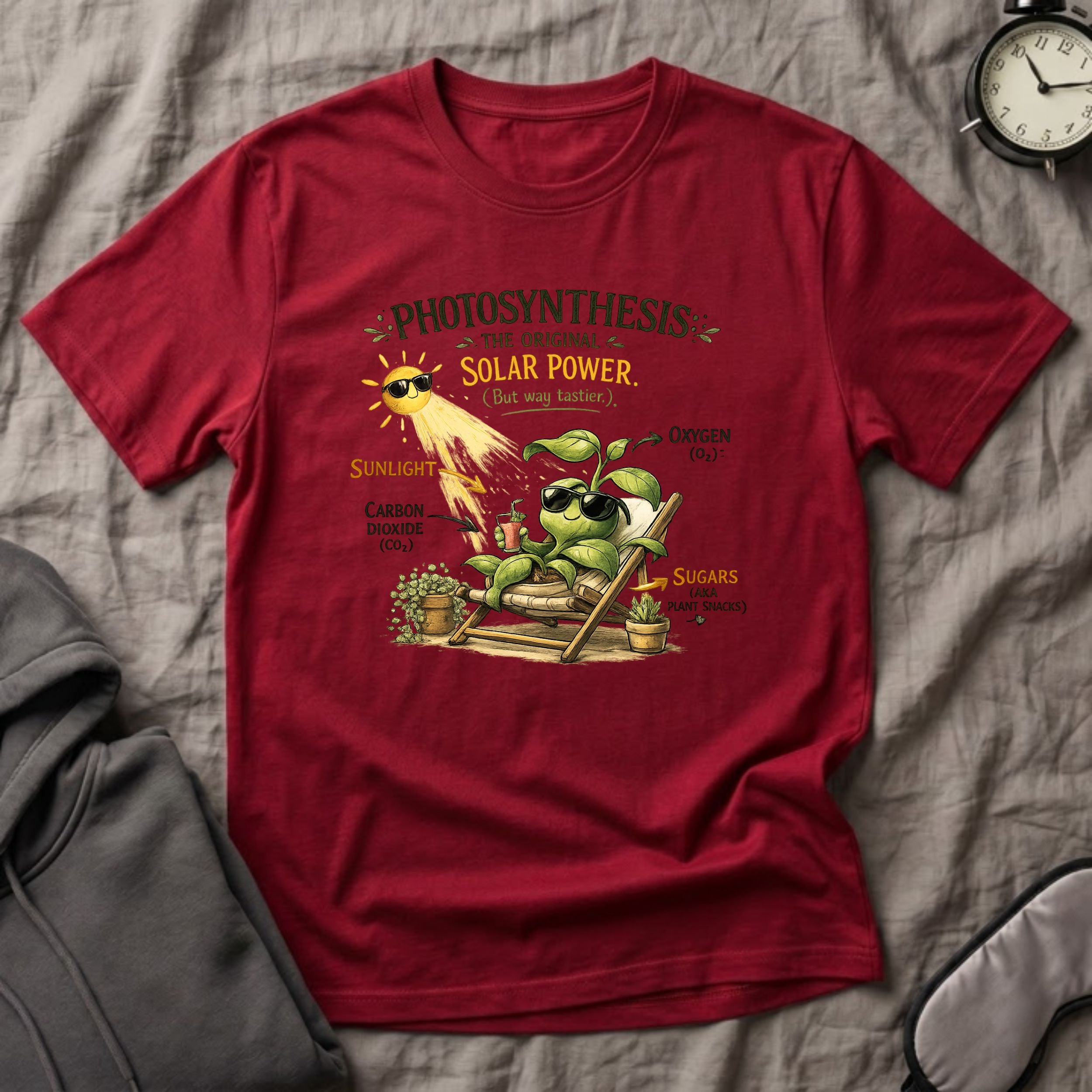 Photosynthesis: The Original Solar Power™ Graphic T-Shirt